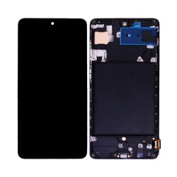 Touch+Display+Frame Samsung Galaxy A71/A715 Preto Touch+Display+Frame Samsung Galaxy A71/A715 Preto